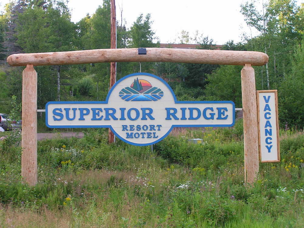 Superior Ridge Resort Motel Schroeder Exterior foto